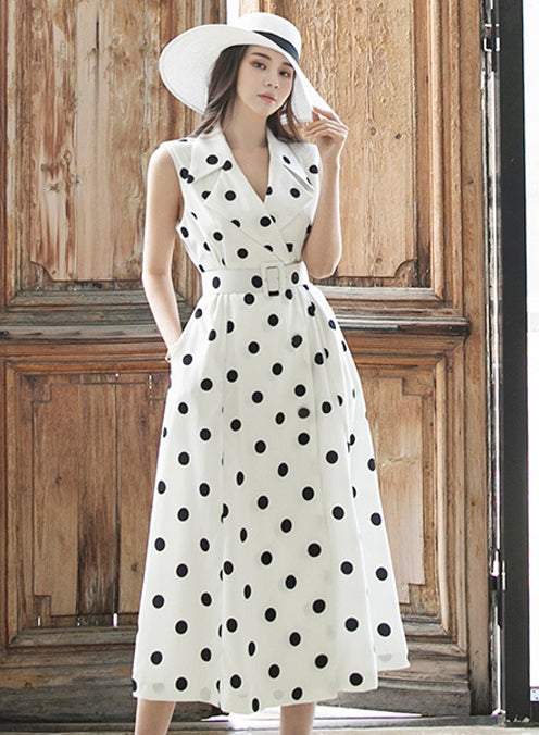 Realin Polka Dress