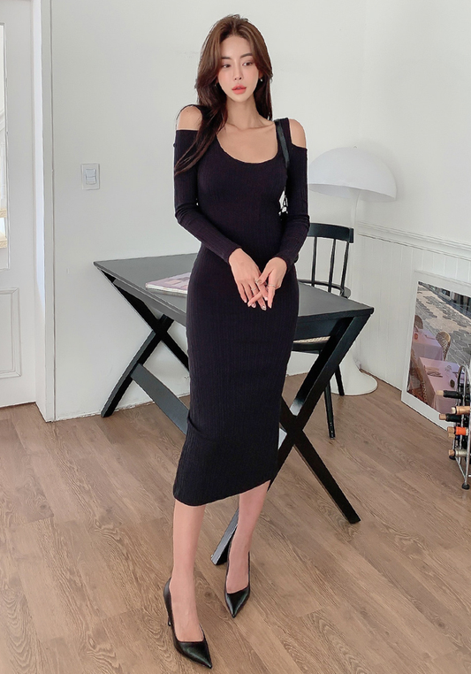 Perlin Knit Dress
