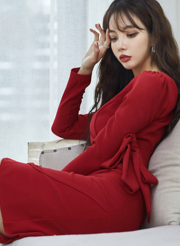 Nate Red Dress