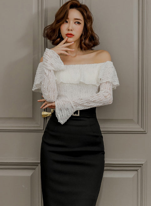 Enzo Offshoulder Top and Bottom Set