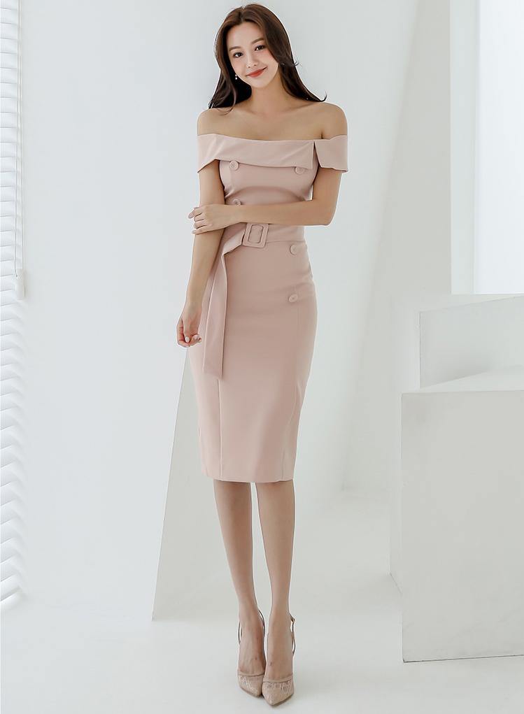 Chea Offshoulder Dress - One Chic Store