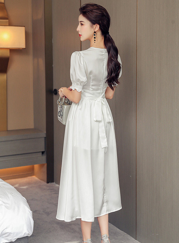 Verinda White Dress