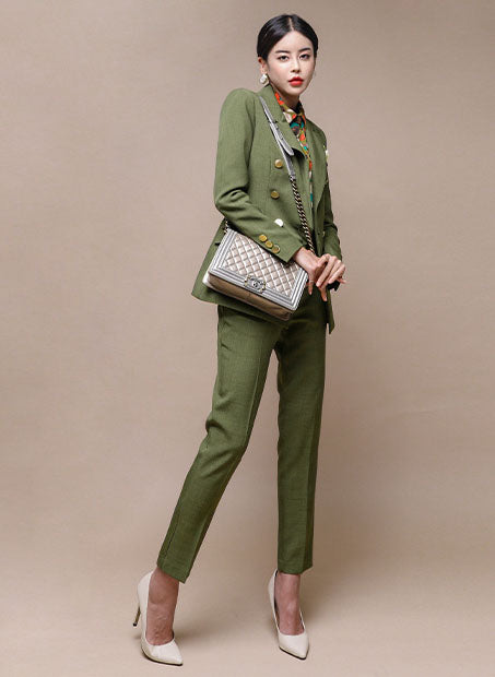 Jacinda Outerwear and Bottom Set