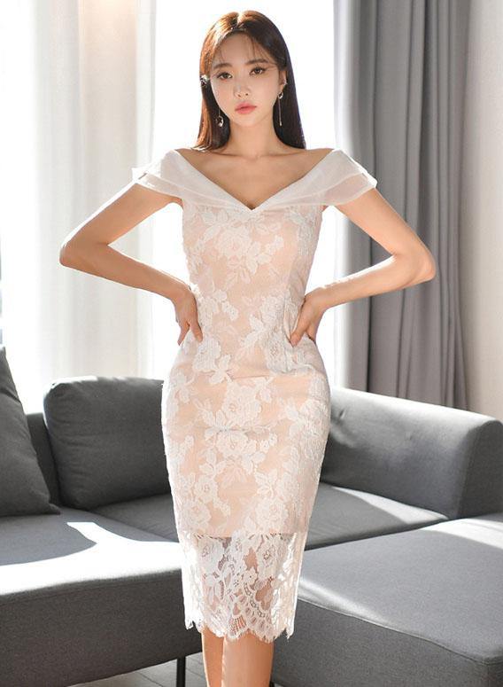 Devin Lace Dress - One Chic Store