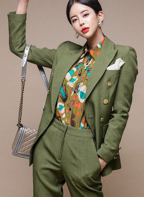 Jacinda Outerwear and Bottom Set