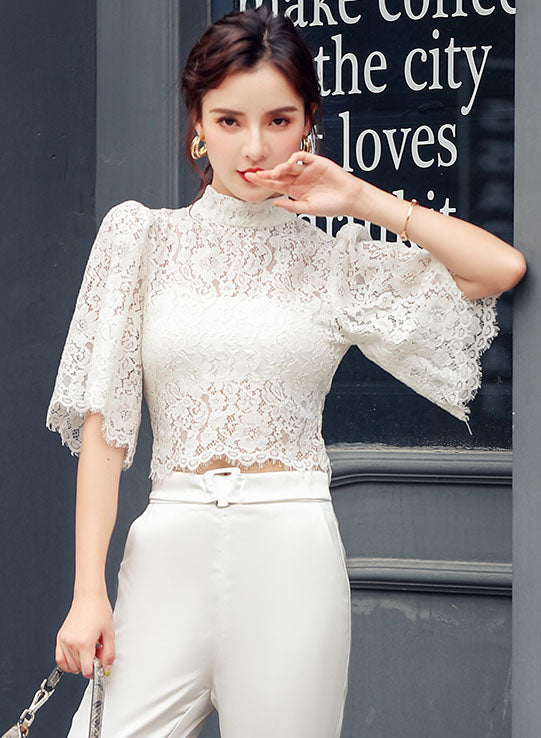 Eleria Lace Top