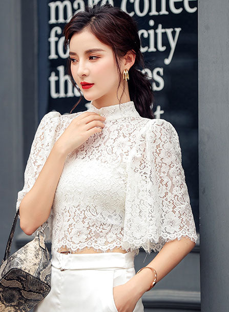 Eleria Lace Top