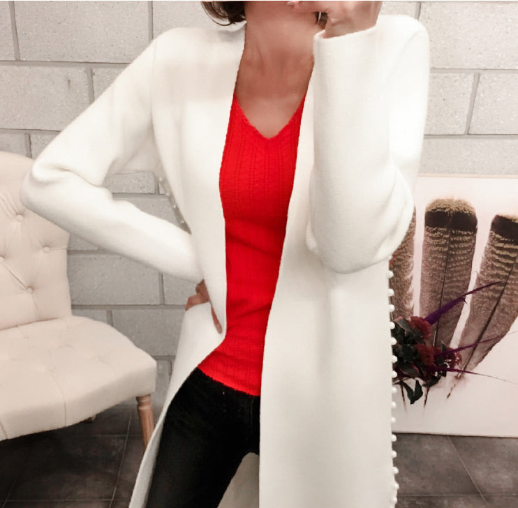 Lerone White Coat - One Chic Store