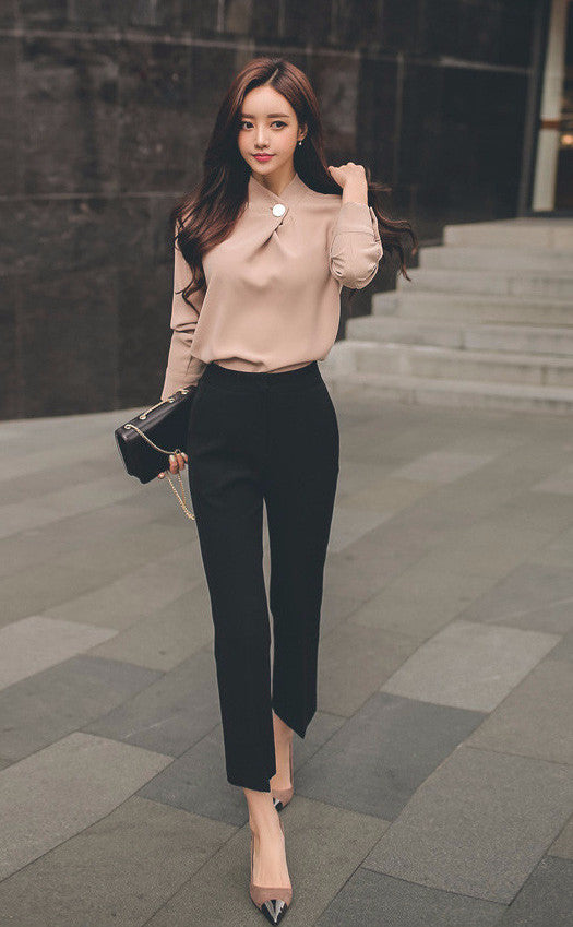 Oliver Work Blouse - One Chic Store