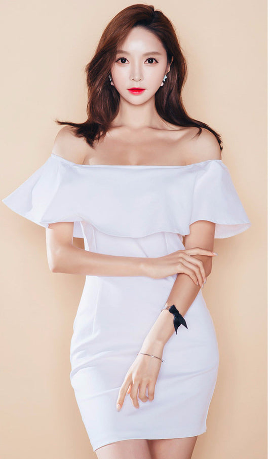 Mikala Off Shoulder Dress - One Chic Store