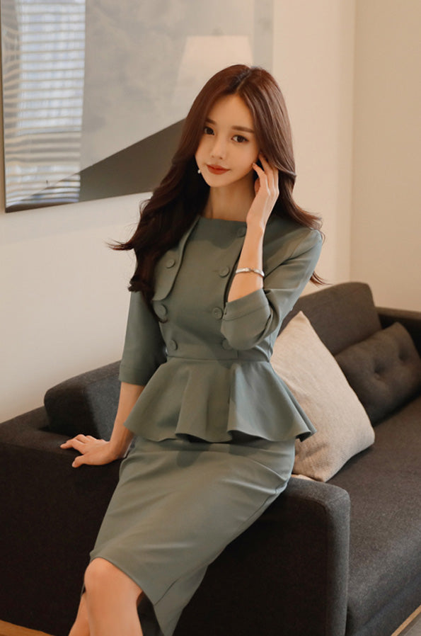 Mereose Work Dress - One Chic Store