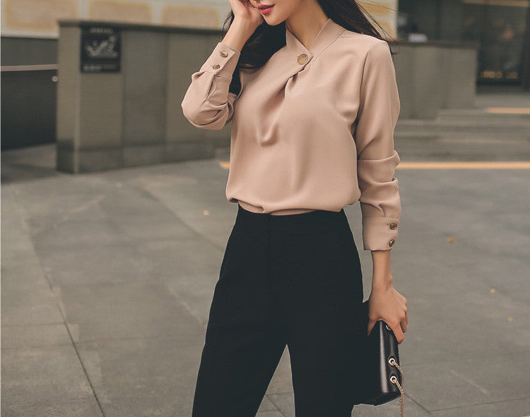 Oliver Work Blouse - One Chic Store