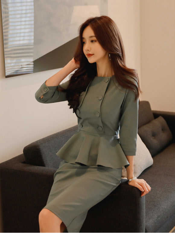 Mereose Work Dress - One Chic Store
