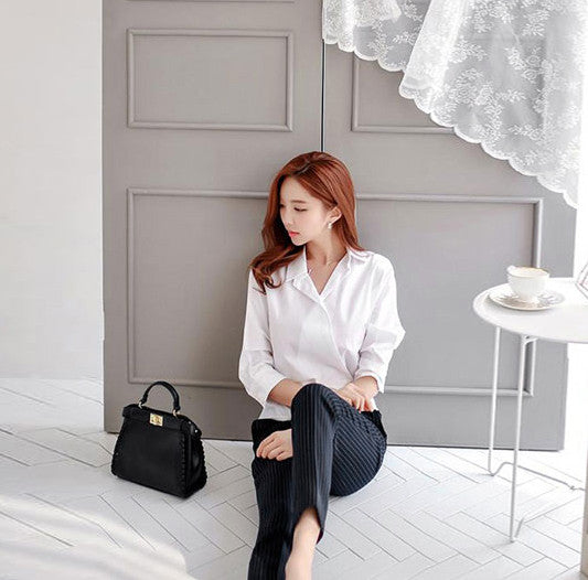 Terine Work Shirt - One Chic Store