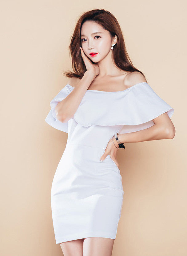 Mikala Off Shoulder Dress - One Chic Store
