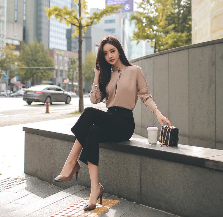Oliver Work Blouse - One Chic Store