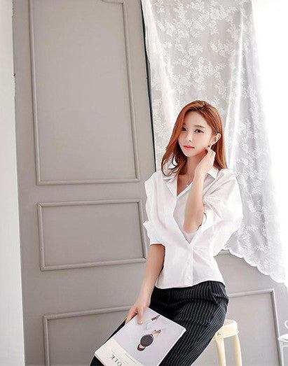 Terine Work Shirt - One Chic Store