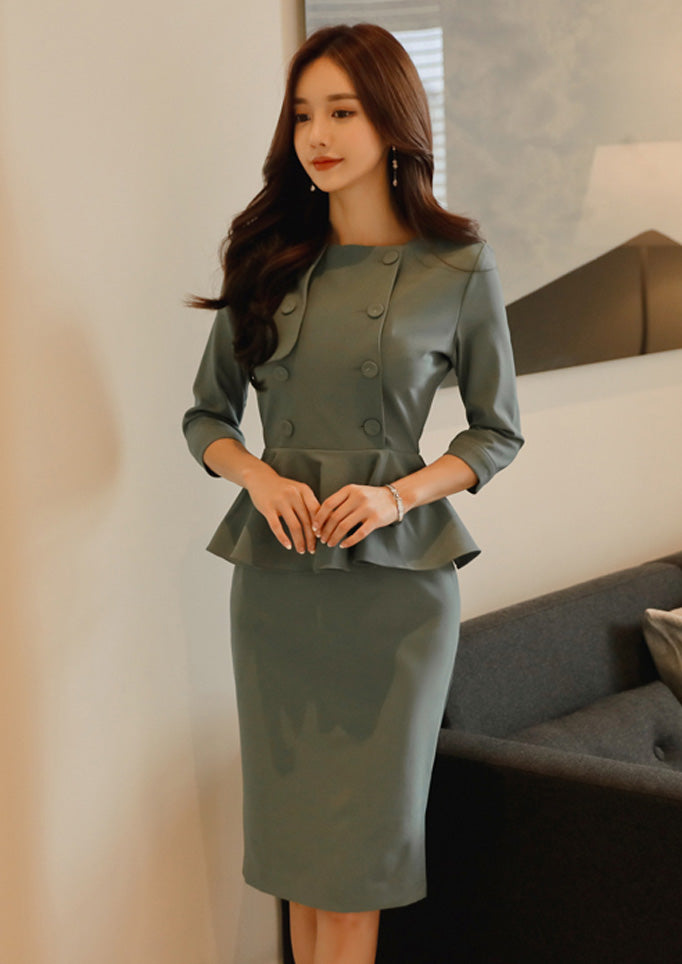 Mereose Work Dress - One Chic Store