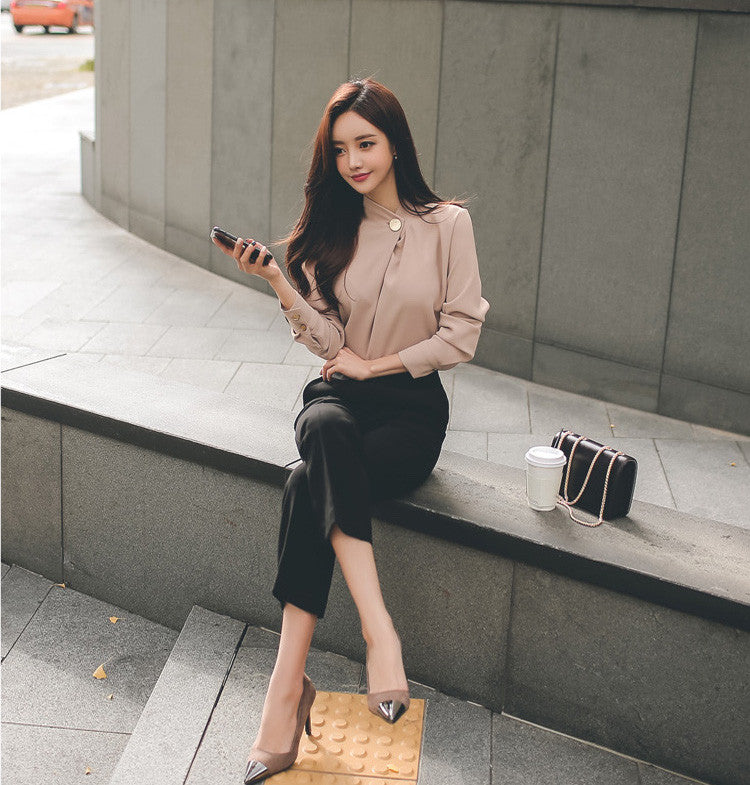 Oliver Work Blouse - One Chic Store