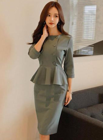 Mereose Work Dress - One Chic Store