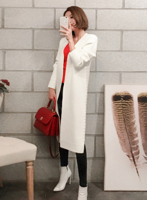 Lerone White Coat - One Chic Store