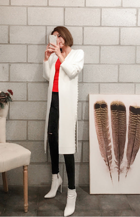 Lerone White Coat - One Chic Store